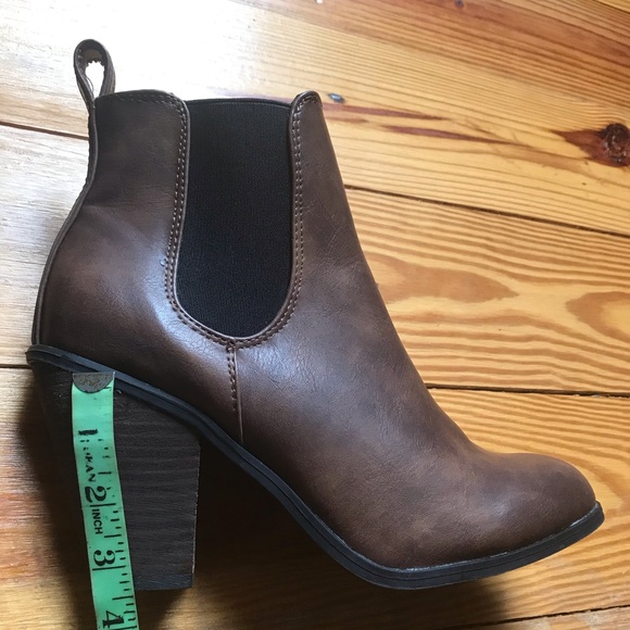 Cato Brown Black Ankle Boots, NWT, 10 - Picture 11 of 13
